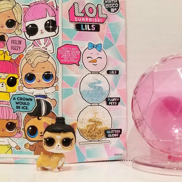 L.O.L. Surprise! Lils Pets "Grr Majesty" Winter Disco Glitter Snow BB, VGUC - Picture 6 of 16